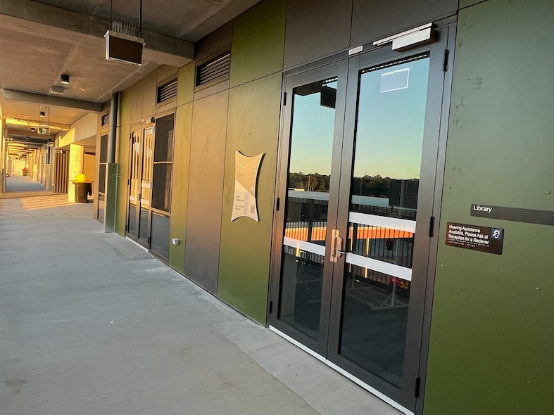 Edmondson Park Public School Door — Aluminium Doors & Windows in Sydney, NSW
